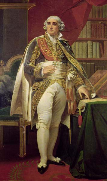 Portrait de Jean-Jacques-Regis de Cambaceres,